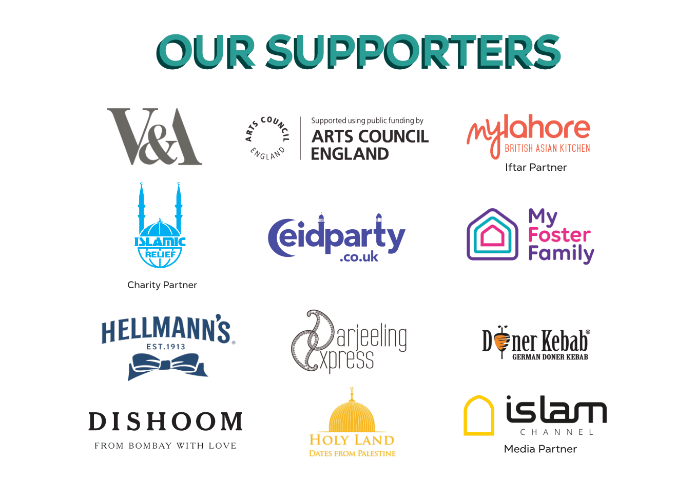 Our Supporters for Website