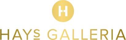 Font written Hays Galleria