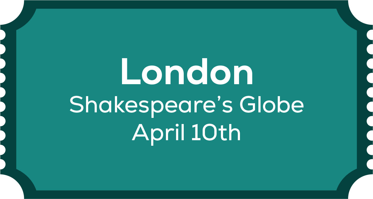 London is written with quote