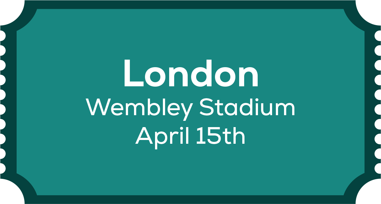London is written with quote