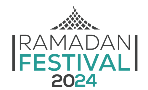 Ramadan Festival 2024 Logo – Grey + Teal
